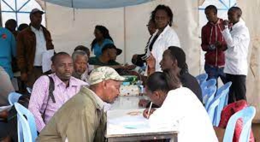 Kiriita ward residents benefit from free medical services from Kansas to Kenya Group