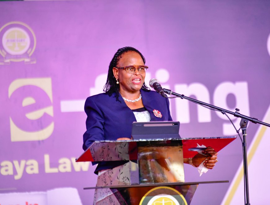 Chief Justice Koome unveils SGBV courts in the Lake Region