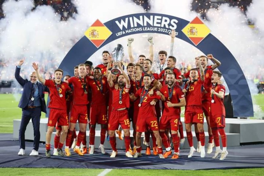 Spain crowned Nations League champions