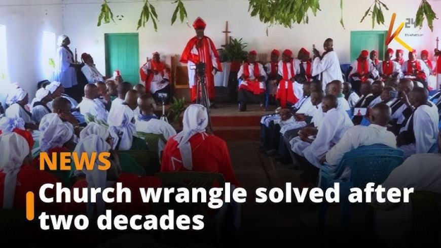 Church wrangle solved after two decades