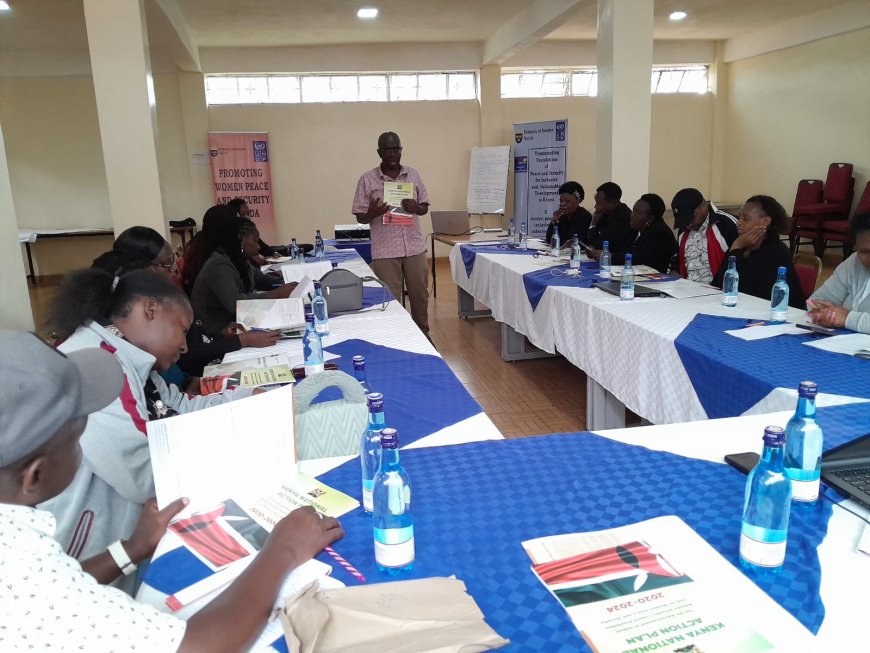 County Action Plan on Women’s Peace and Security takes shape