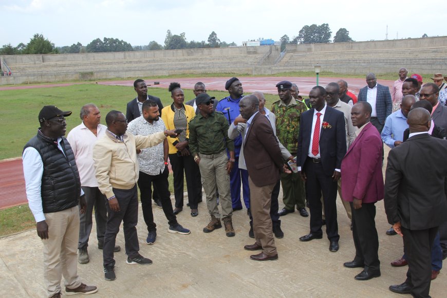 Government committed to completion of Kipchoge Keino Stadium