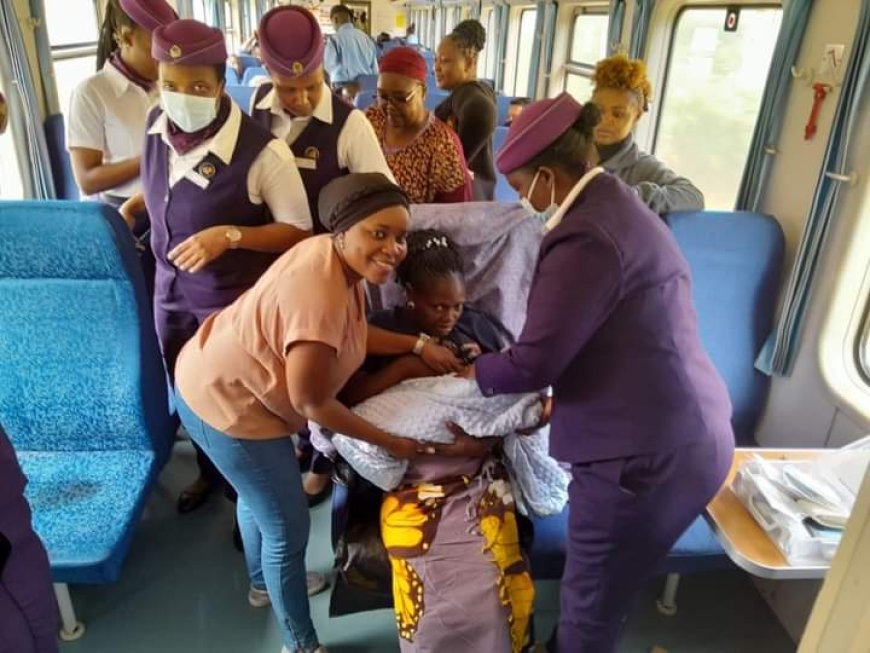 Woman gives birth aboard train to Mombasa