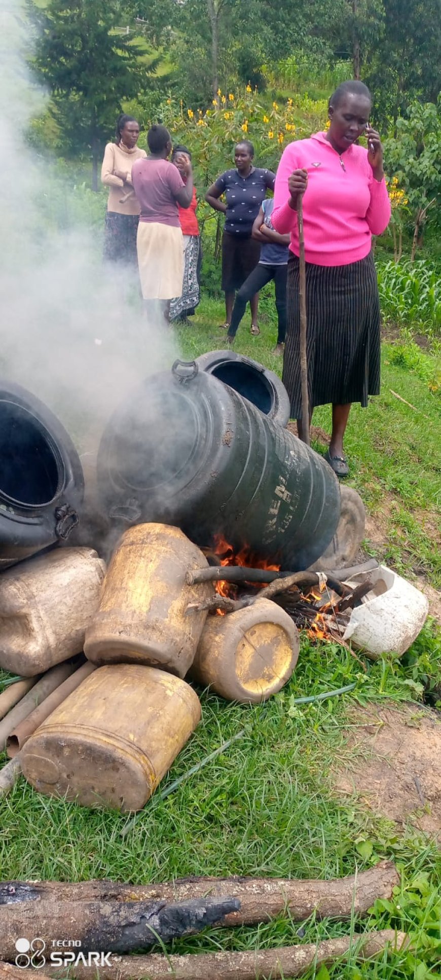 Police Intensifies Illicit brews crackdowns in West Pokot