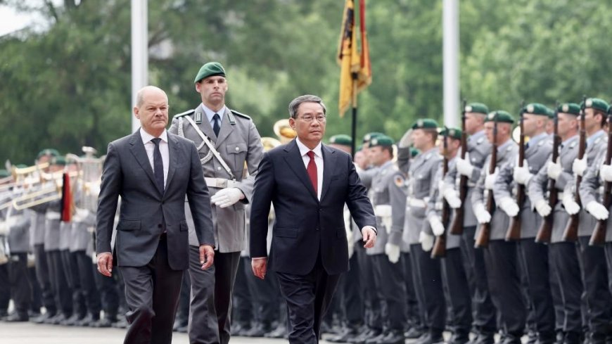 Chinese premier calls for more cooperation between China, Germany