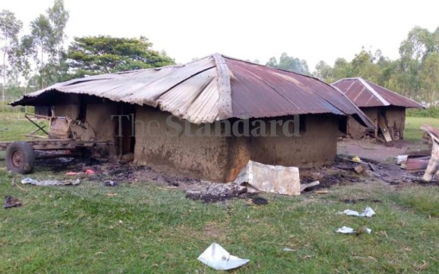 Houses torched in Homa Bay County