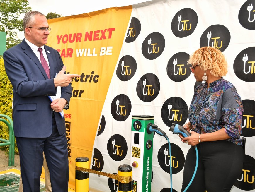 Electric vehicle charging station launched in Naivasha