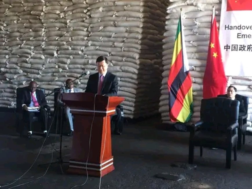 China provides emergency food assistance to Zimbabwe