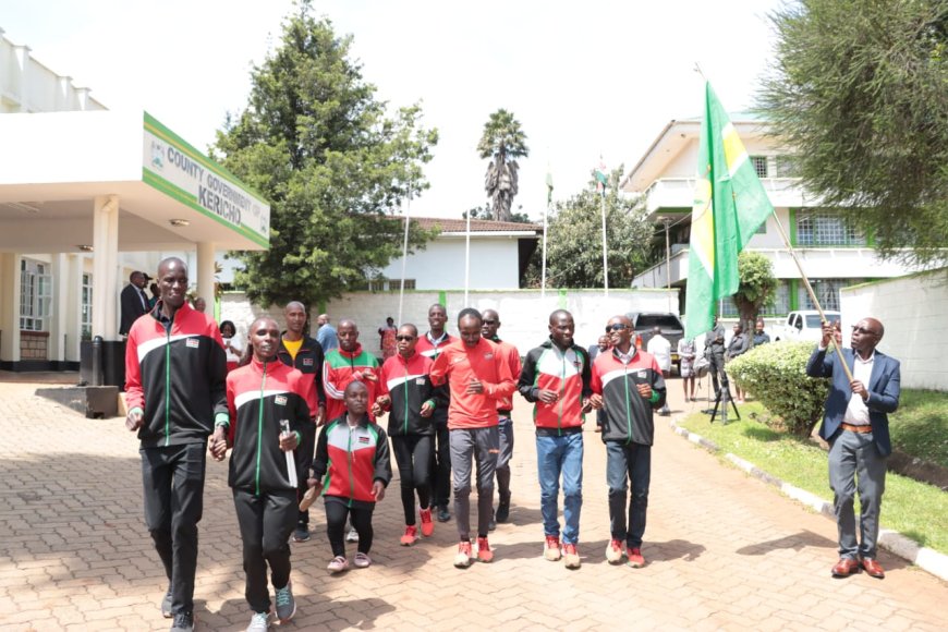 Kericho Paralympians Depart for World Para Athletics Championships