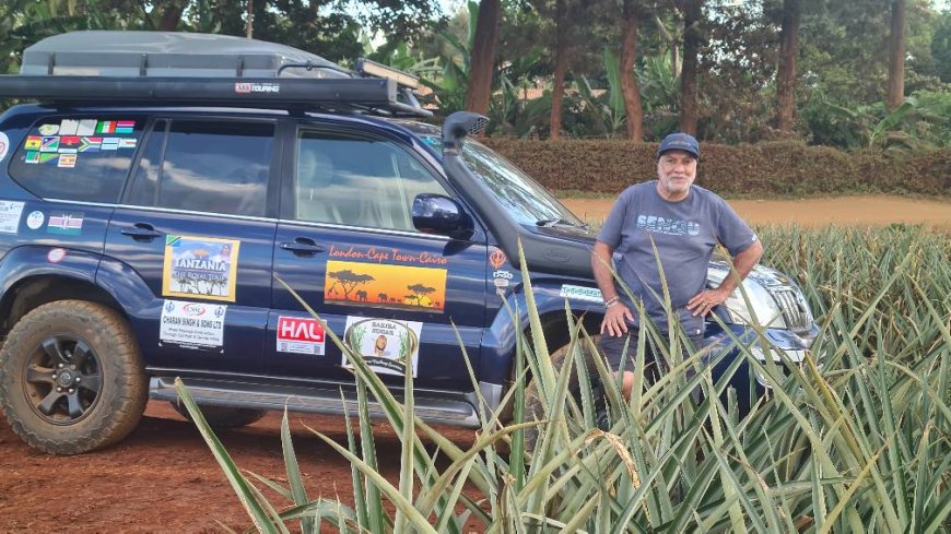 Man Drives from UK to Kenya in 7 Months.