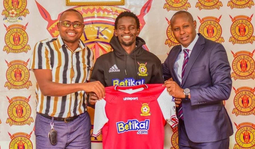 Tyson Otieno leaves Sharks, joins Police FC