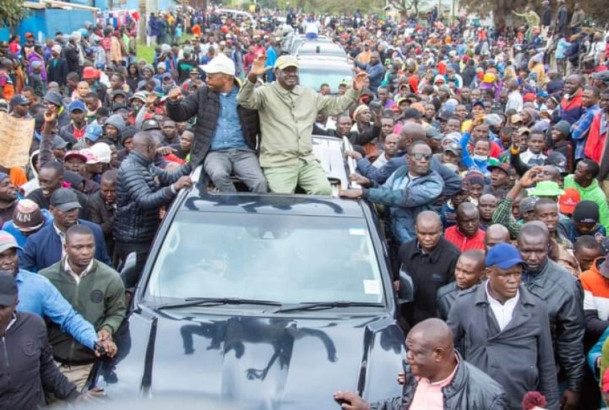 Kabando to Raila: Do not relent