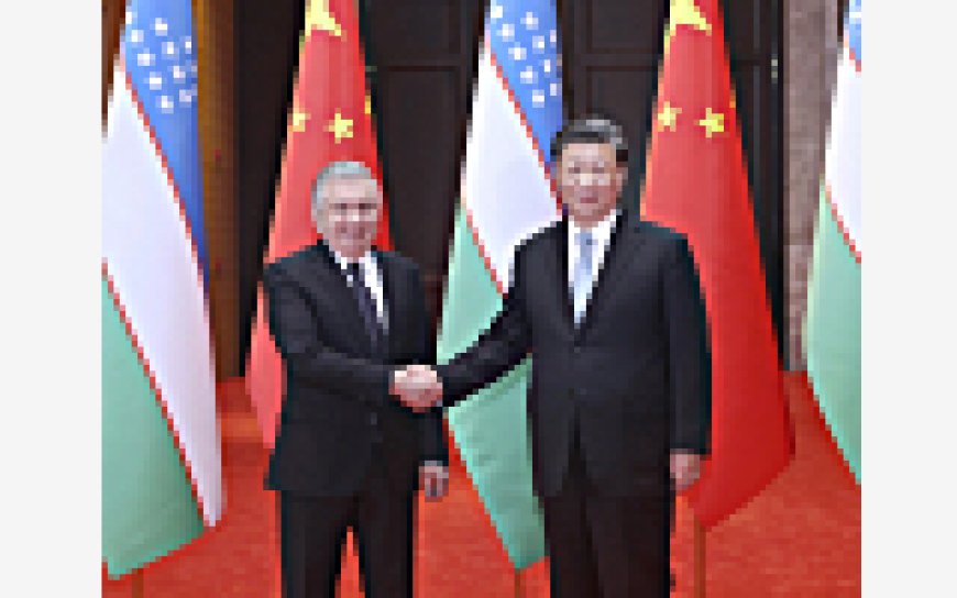 Xi congratulates Mirziyoyev on Election as uzbek President