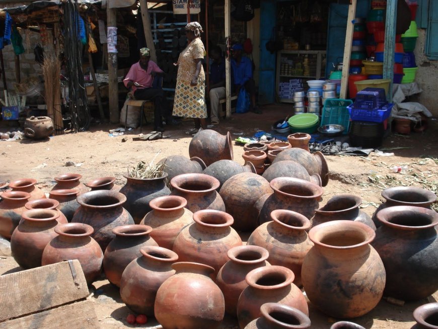 Vihiga Young Man Turns to Making Clay Artifacts to Earn a Living