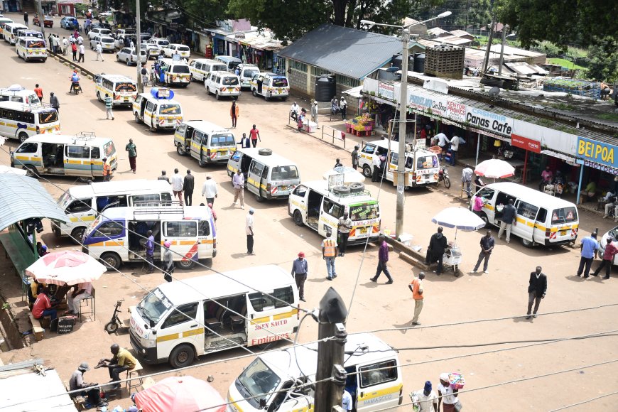 Kapsabet Matatu Drivers Maintain Calm