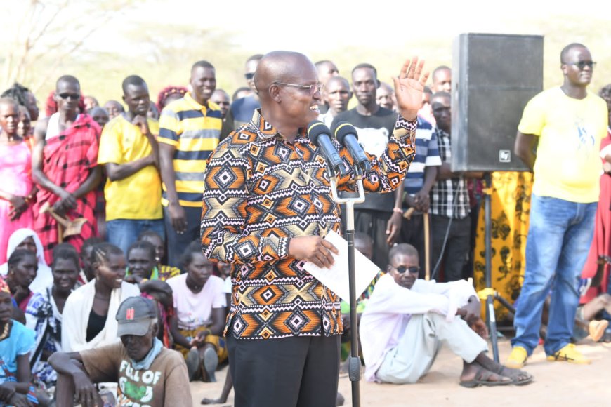 Governor calls on leaders to set aside political ambitions for good of Turkana