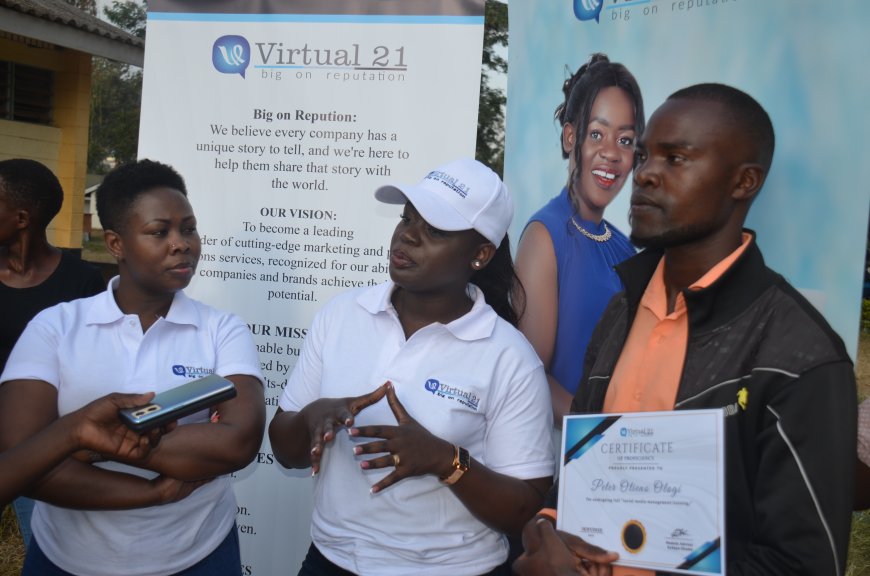 Youths undergo digital literacy training in Migori