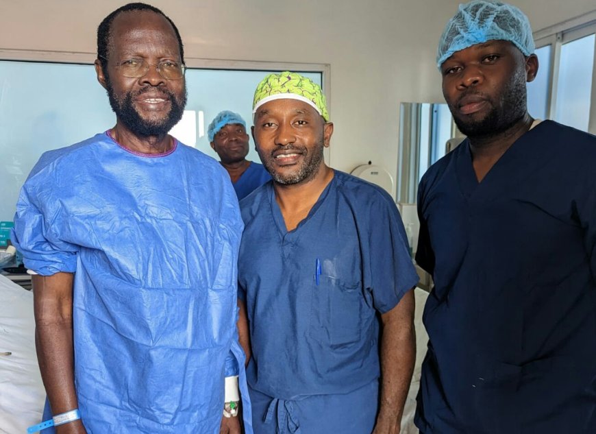 Governor undergoes successful spinal surgery in Kisumu