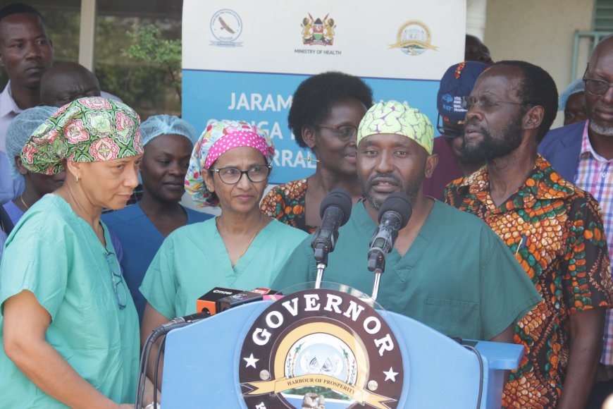 Nyong’o undergoes successful spinal surgery in kisumu