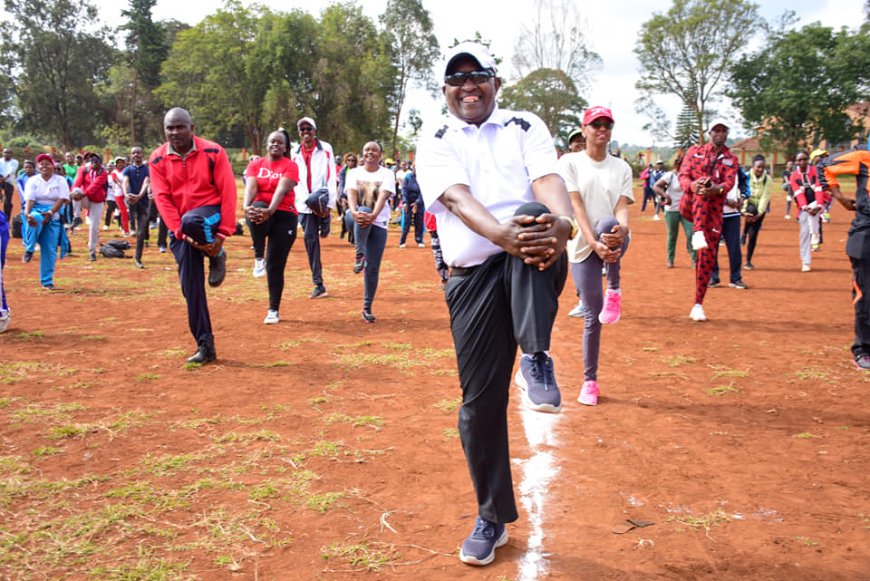 Nyeri County staff sports Day