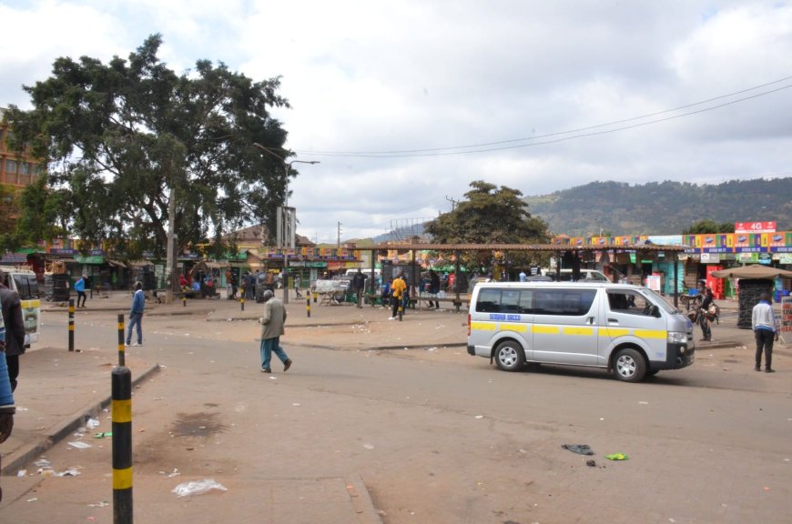 Machakos town deserted following antigovernment protests