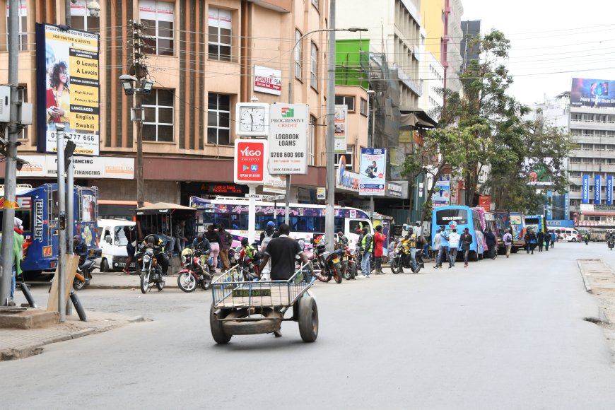 Demos situation – Nairobi CBD on Wednesday