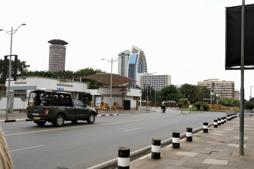 Demos situation – Nairobi CBD on Wednesday