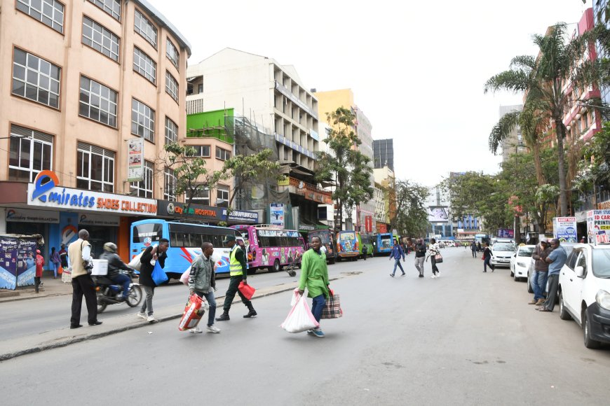 Demos situation – Nairobi CBD on Wednesday