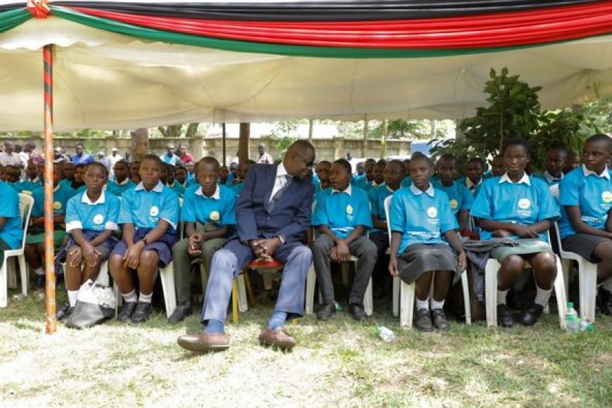 NG-CDF phase five bursary disbursement to students in Khwisero Sub County