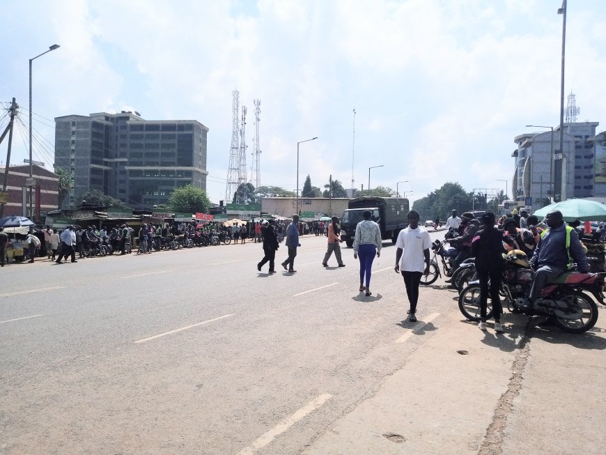 No Anti-Government Protests in Kericho Town