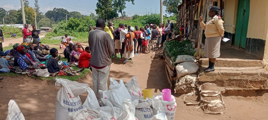 Over 20,000 residents receive government relief rations in West Pokot