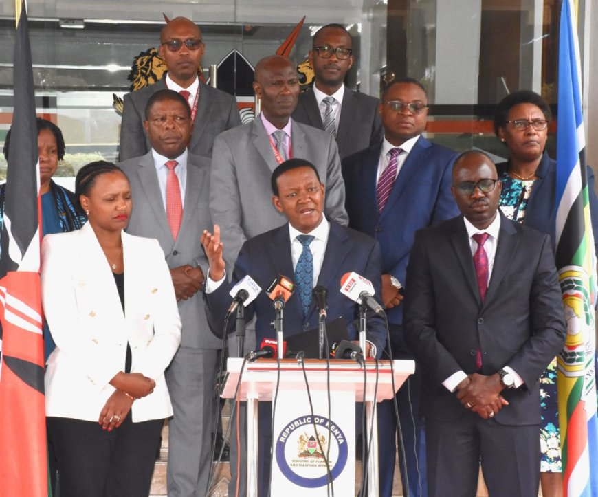 CS Mutua says UN Statement on protests was misleading