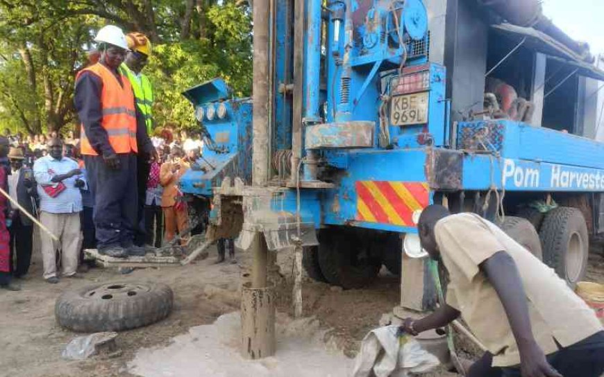 NGO Sinks Boreholes in Semi-Arid Areas for Provision of Water