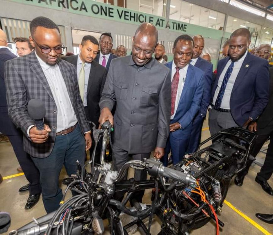 Kenya to produce 200, 000 electric motorbikes by 2024 - Ruto