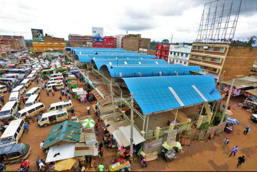 Ihururu Traders benefit following newly rehabilitated Market.