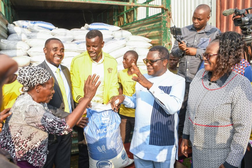 County recieves 258, 000 bags of subsidised fertiliser