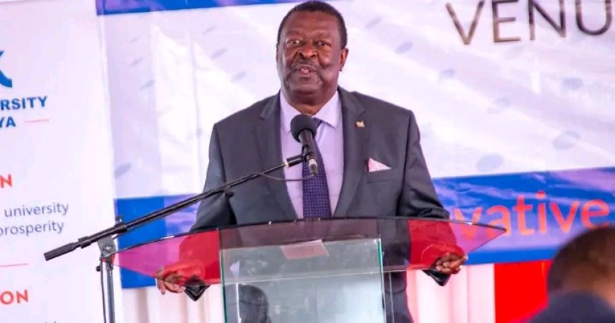 Musalia Mudavadi asks leaders to work together