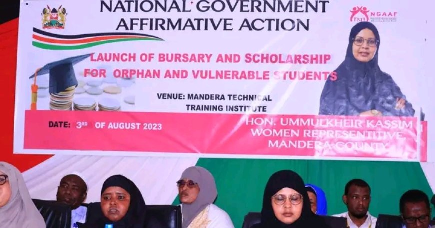 NGAAF offers Sh. 7.6 million for Mandera bursary