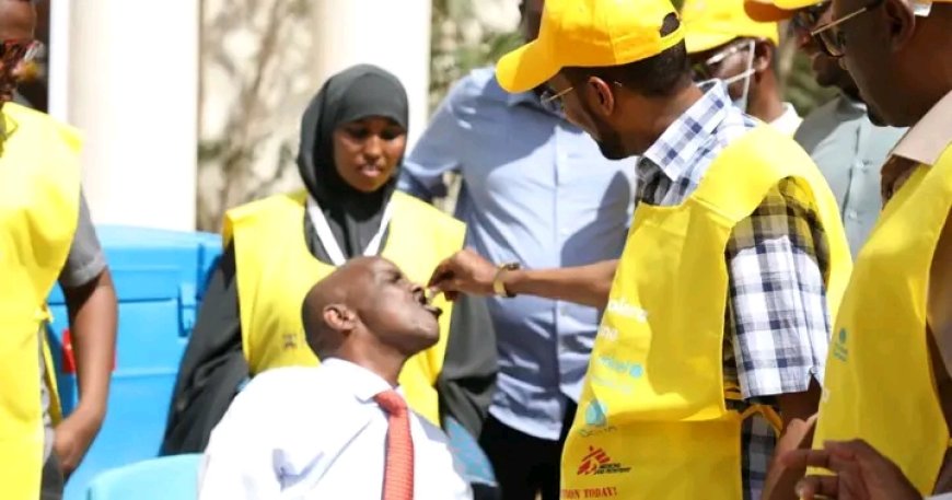 Mandera Aims to give anti-cholera jabs to 176,000 residents