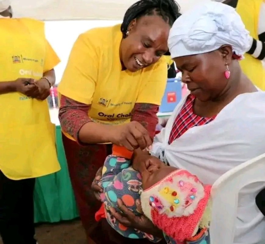 1.7 million Kenyans targeted for the oral cholera vaccine