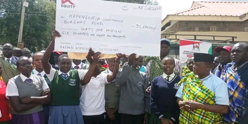 Kapenguria MP Samuel Moroto launches 31.6 million bursary fund