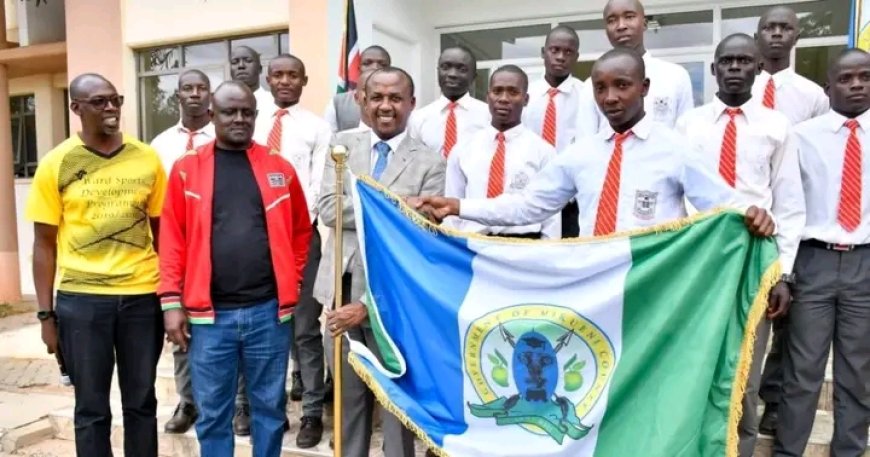 Mbooni Boys flagged off to Play Handball at FEASSSA games in Rwanda