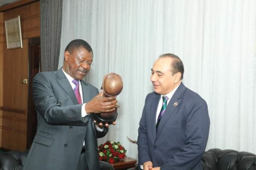 Speaker Wetang'ula holds talks with Egyptian ambassador