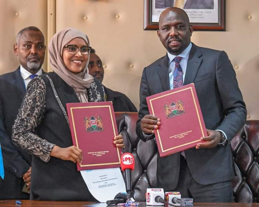 Kenya signs air services agreement with Somalia