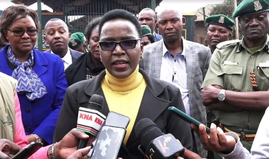 PS urges Kenyans to support prisons department by buying their products