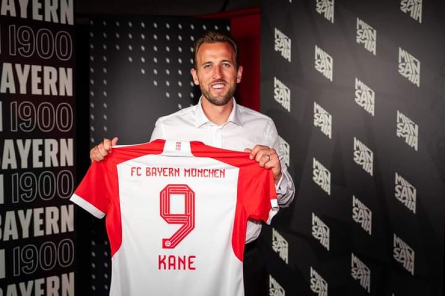 Harry Kane joins Bayern Munich