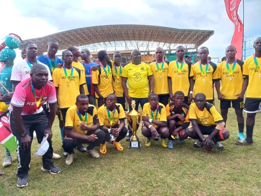 St Anthony Boys, Butere Girls lift National Secondary School Football title