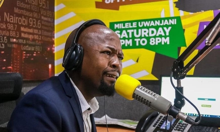 Alex Mwakideu makes a U-turn, says still Milele FM presenter