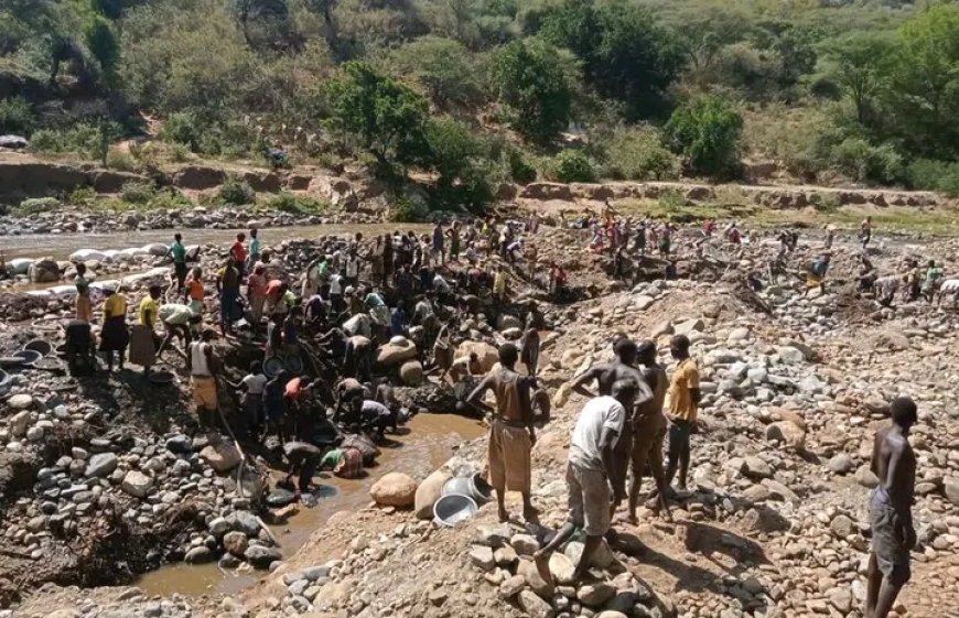 Couple buried in the West Pokot gold mine tragedy