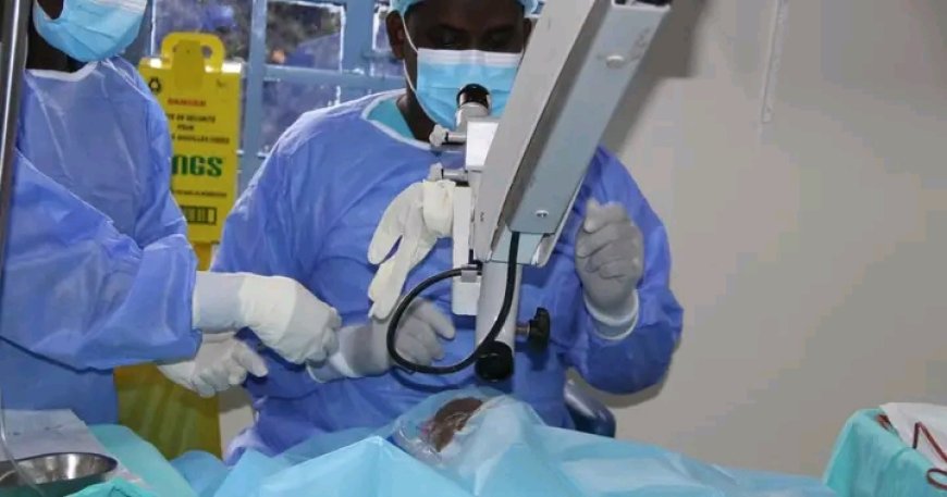 Laikipia residents with eye problems get free cataract surgery and eye checkups